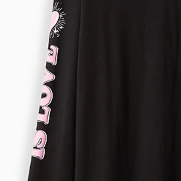 EVERYDAY TEE - SIGNATURE JERSEY FUTURE IS LOVE BLACK Size 2 - Picture 3 of 9